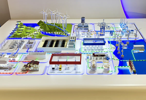 风光电制氢沙盘模型的应用
